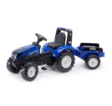 Детский трактор на педалях Falk 3090B NEW HOLLAND синий